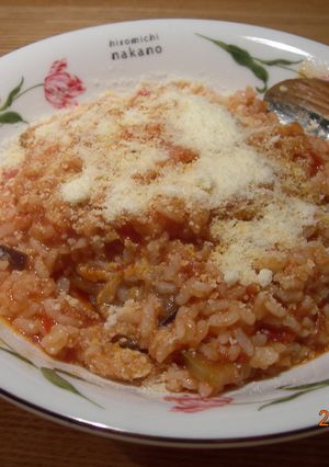 冷ご飯で簡単リゾット♪トマト味-レシピのメイン写真