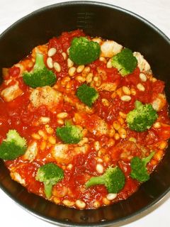 鶏肉大豆のトマト煮♪簡単むくみ漢方薬膳-レシピのメイン写真