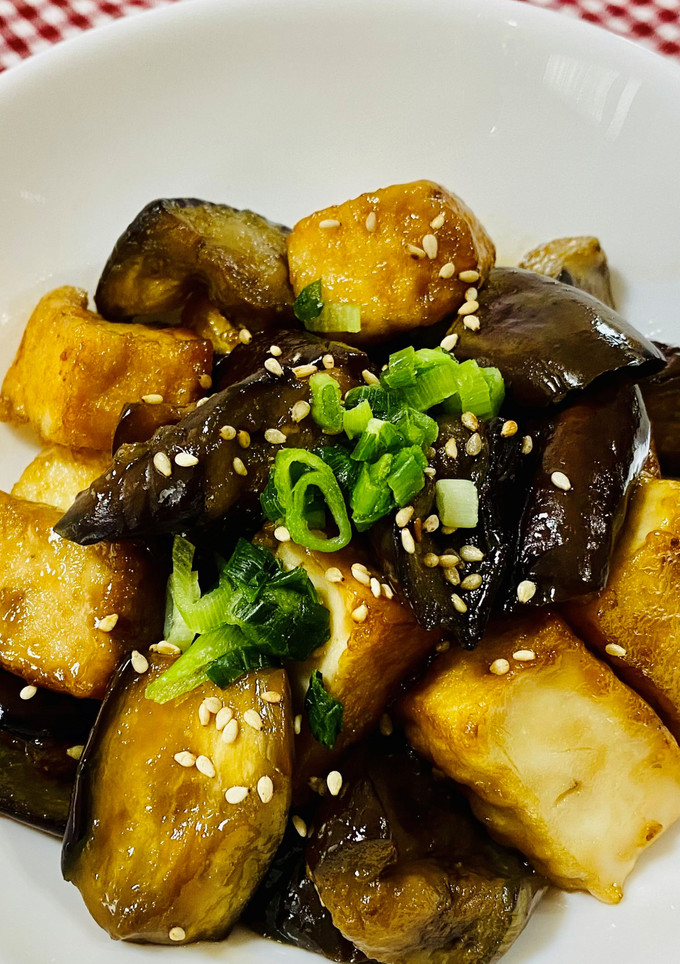 速攻おかず‼　なすと厚あげの照り焼き-レシピのメイン写真
