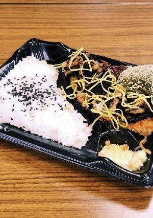 トンカツ弁当2号(´▽｀)(*゜▽゜)ノ-レシピのメイン写真