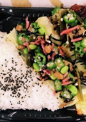 トンカツ弁当【V3見参!】オクラ最高～◎-レシピのメイン写真