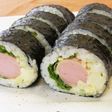 魚肉ソーセージの太巻き寿司