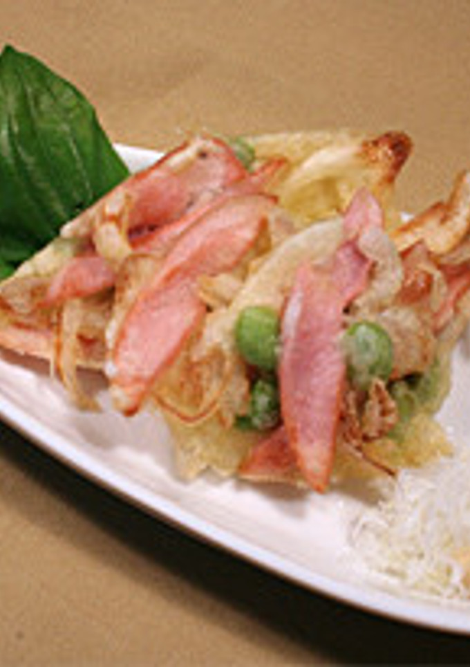 魚肉ソーセージと枝豆のかき揚げ-レシピのメイン写真