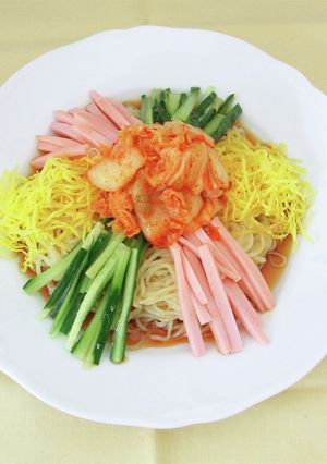 魚肉ソーセージの冷やし中華-レシピのメイン写真