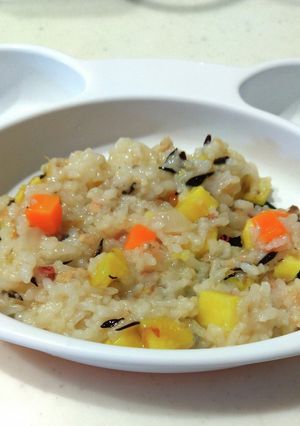 離乳食後期これひとつ！栄養満点雑炊⁂-レシピのメイン写真