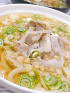 はなまるうどん風 塩豚ねぎうどん-レシピのメイン写真