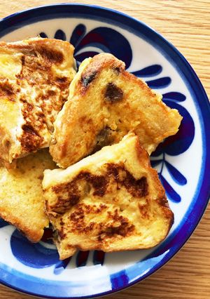 レーズンパンでフレンチトースト-レシピのメイン写真