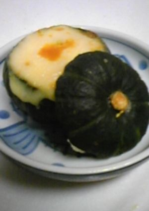 ミニかぼちゃのグラタン-レシピのメイン写真