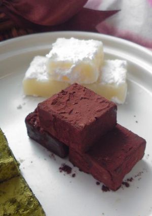 程よくもちっღ生チョコ餅ღ-レシピのメイン写真