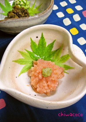 柚子明太子-レシピのメイン写真