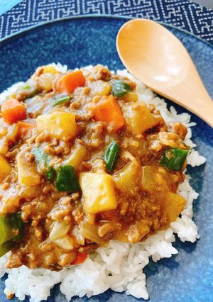 バナナん和キーマカレー-レシピのメイン写真