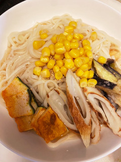 夏野菜のぶっかけうどん-レシピのメイン写真