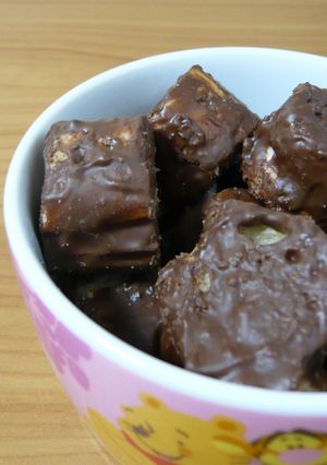 簡単!サクッとお麩チョコ★-レシピのメイン写真