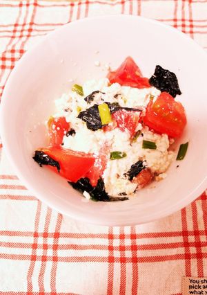 切って和えるだけ★豆腐とトマトの中華和え-レシピのメイン写真