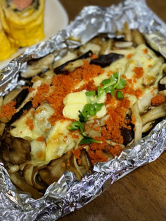 鮭フレークのキノコとチーズホイル焼き-レシピのメイン写真