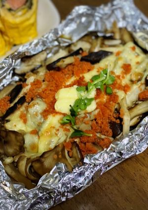 鮭フレークのキノコとチーズホイル焼き-レシピのメイン写真