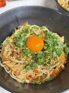 ごま油香る、旨辛冷やしぶっかけうどん♡-レシピのメイン写真