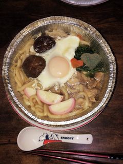 アルミ鍋焼きうどん-レシピのメイン写真
