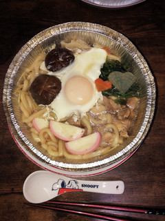 アルミ鍋焼きうどん-レシピのメイン写真