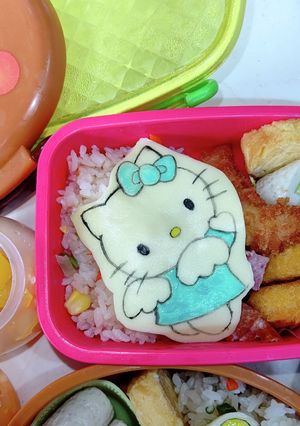 天使キティちゃん弁当～♪-レシピのメイン写真