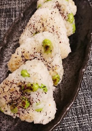枝豆焼きお結び-レシピのメイン写真