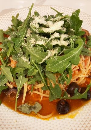 いわし缶とトマトのパスタ-レシピのメイン写真