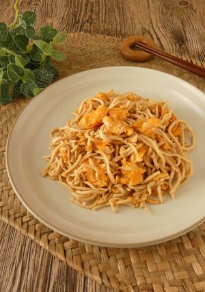材料4つ★豆腐干のオイスター卵炒め-レシピのメイン写真