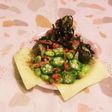 竹輪甘栗詰め «ごま昆布煮&オクラ枝豆»