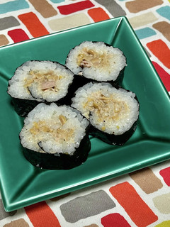 超簡単☆旨味堪能!シーチキン納豆海苔巻き-レシピのメイン写真