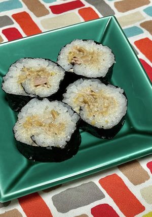 超簡単☆旨味堪能！シーチキン納豆海苔巻き-レシピのメイン写真