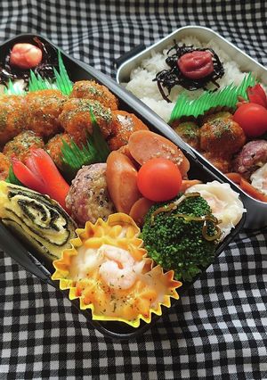 ❜22/7/8 高校生組弁当-レシピのメイン写真