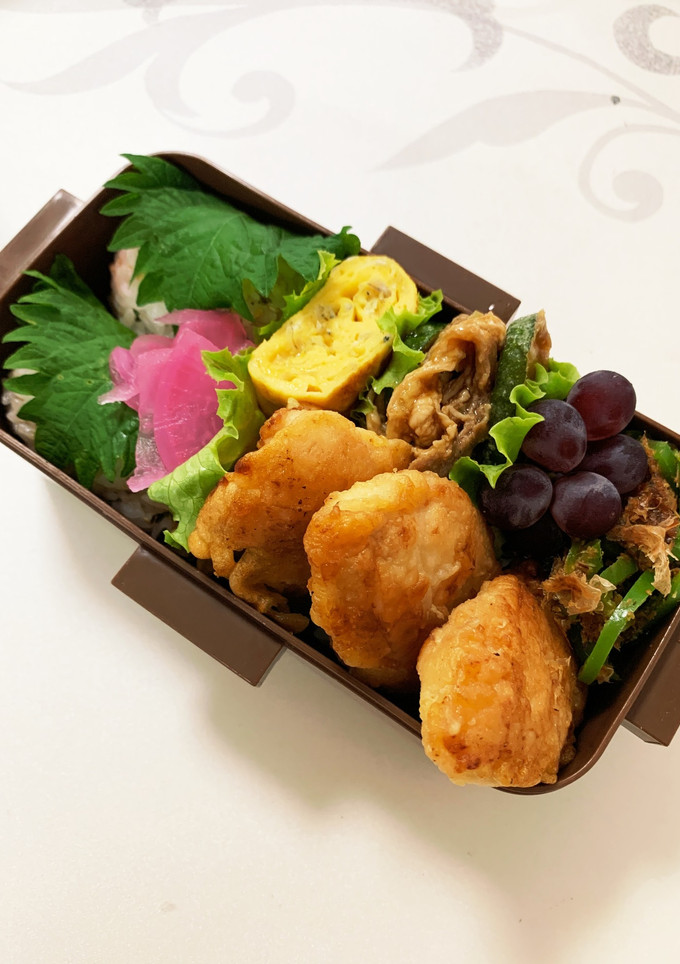 高校生娘のお弁当2022.07.08-レシピのメイン写真