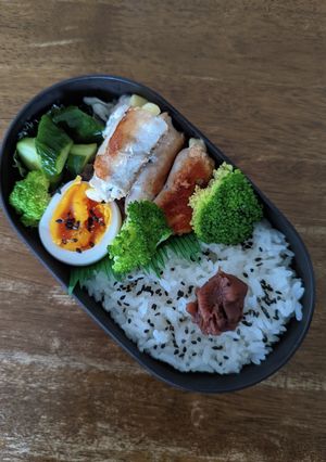 JK☆豚肉の大葉チーズ巻き弁当♪-レシピのメイン写真