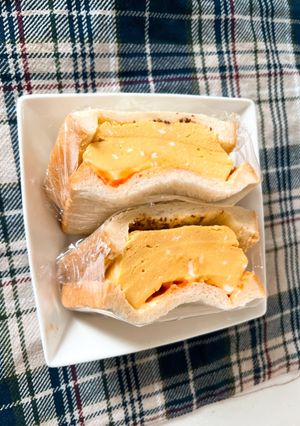 レンジで簡単！卵サンド-レシピのメイン写真