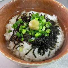 【パパッと簡単】わさびだし茶漬け-レシピのメイン写真