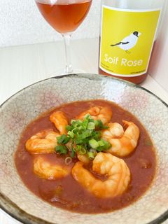 トマトジュースでフレッシュエビチリ-レシピのメイン写真