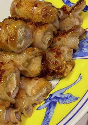 【酒飲み向け】おつまみ肉巻き油揚げ-レシピのメイン写真