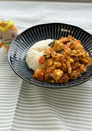 豆腐入りキーマカレー-レシピのメイン写真