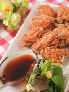 リンゴ酢チキン~ヒーロー揚げディップ~-レシピのメイン写真