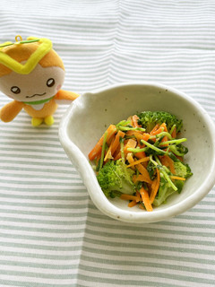 人参と豆苗のサラダ-レシピのメイン写真