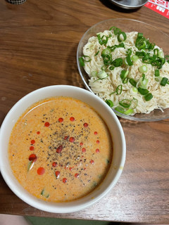 冷やし豆乳坦々そうめん-レシピのメイン写真