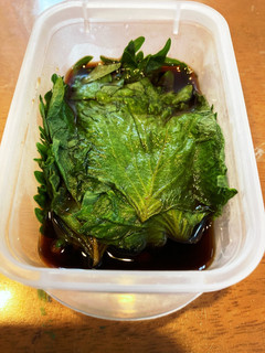 ニンニク大葉醤油-レシピのメイン写真