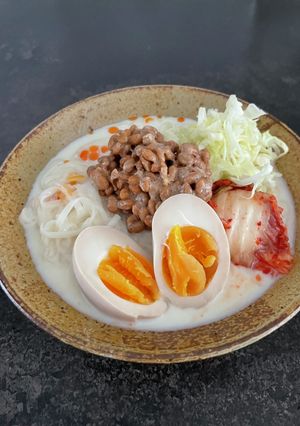 白だし豆乳うどん-レシピのメイン写真