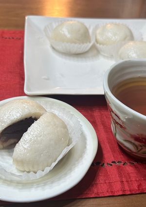 米麹の甘酒で作る 米粉の酒饅頭-レシピのメイン写真