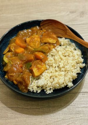 カロリーOFF！トマト缶と鶏胸肉のカレー-レシピのメイン写真