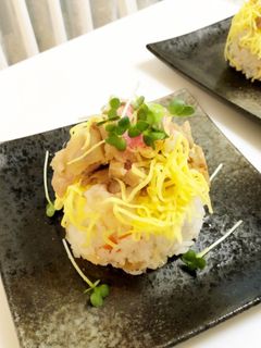 ちらし寿司ケーキ-レシピのメイン写真