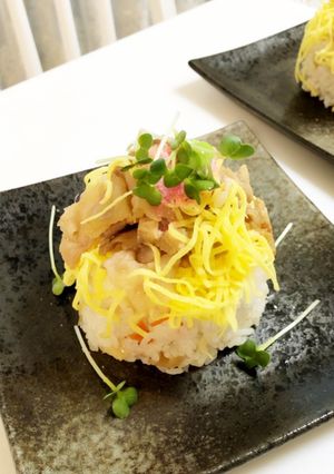 ちらし寿司ケーキ-レシピのメイン写真