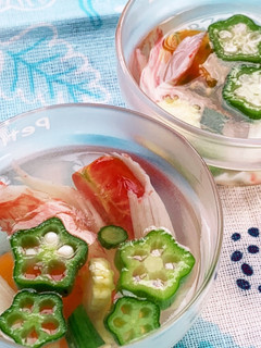 【マミーズ】ひんやり夏野菜よせ-レシピのメイン写真