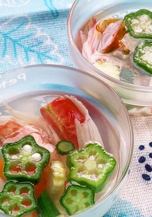 【マミーズ】ひんやり夏野菜よせ-レシピのメイン写真