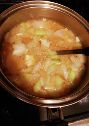 卵豆腐と、ネギと大根味噌汁★-レシピのメイン写真